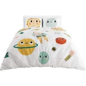 Rookie Humans Duvet And Pillowcase Full Bedding Set, Space Explorer