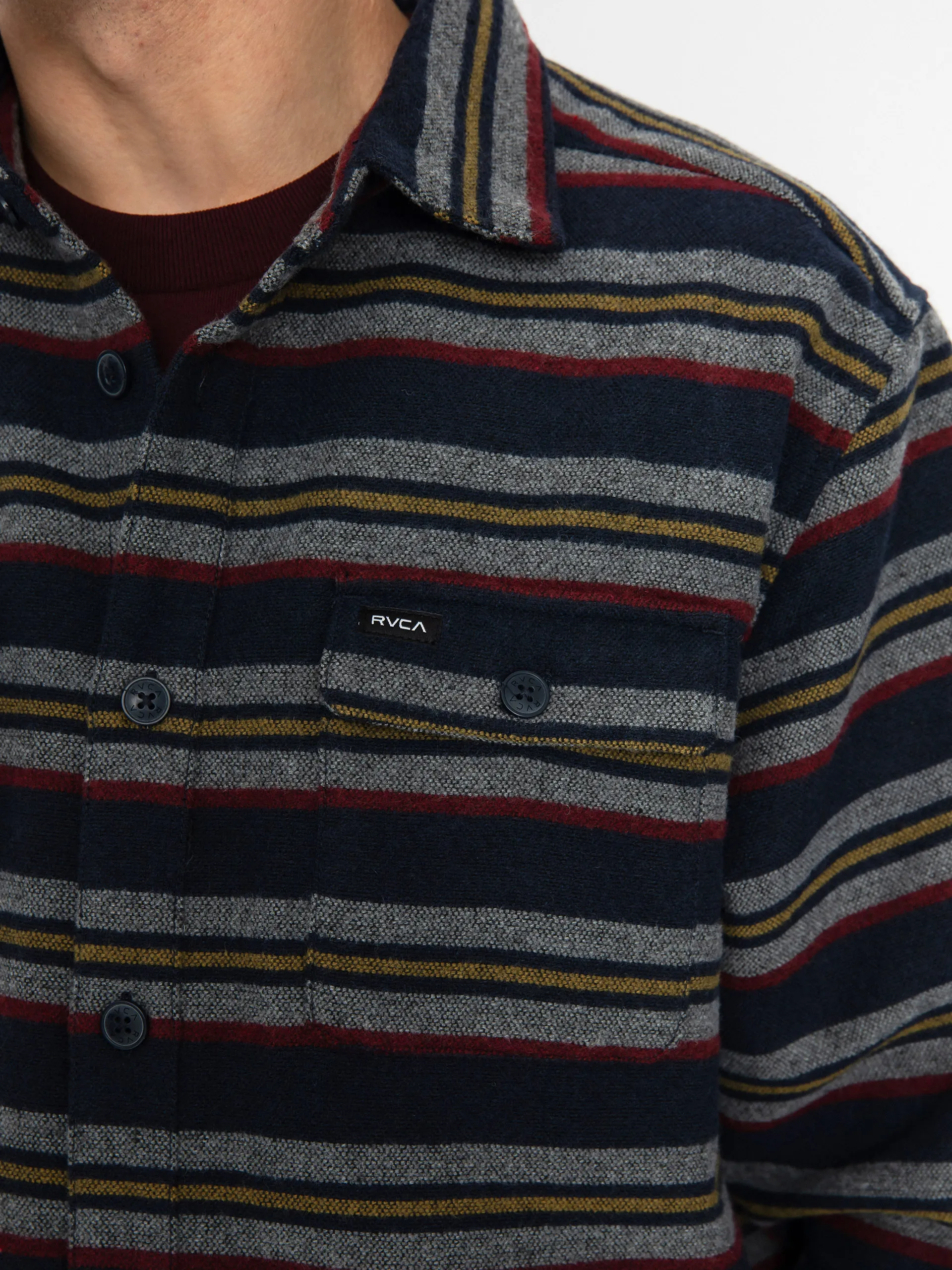 RVCA Rvca Blanket Shirt (navy)