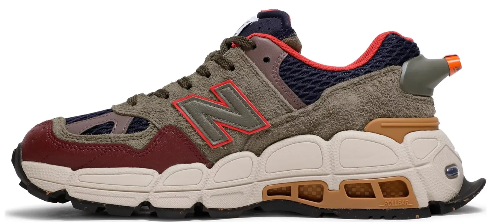 SALEHE BEMBURY X NEW BALANCE 574 YURT OLIVE NAVY RED