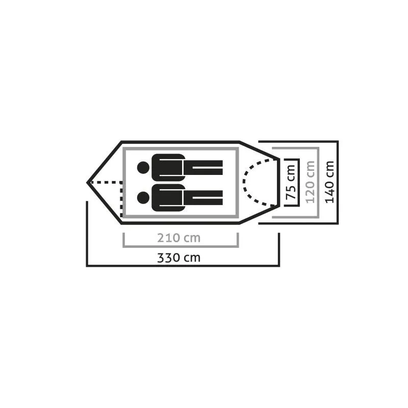 Salewa  Sierra Leone Ii Tent - Tenda da campeggio