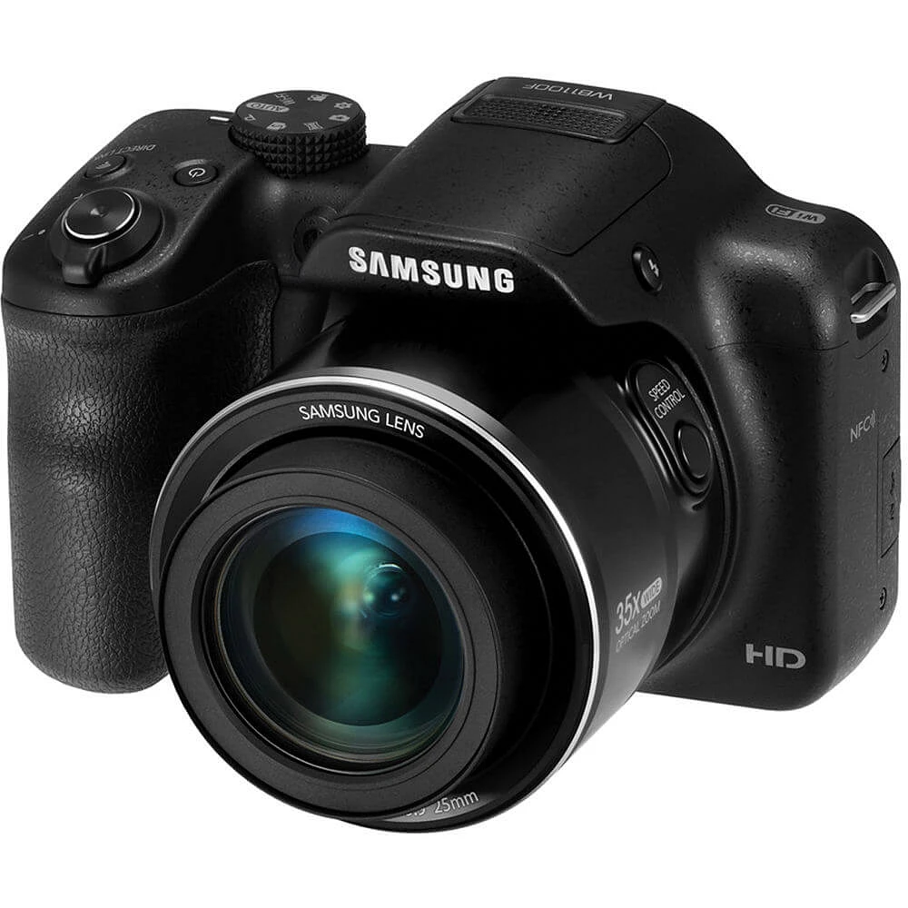 Samsung EC-WB1100BPBGB 16MP Digital Smart Camera - OPEN BOX WB1100F | Electronic Express