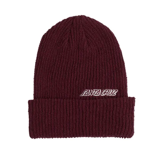 Santa Cruz Skateboards Beanie Outline Strip Eco Washed Teja