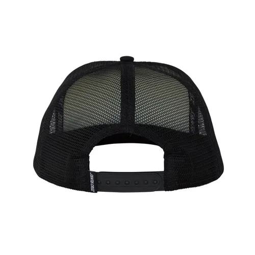 Santa Cruz Skateboards Hat Meek OG Slasher Hand Black/White