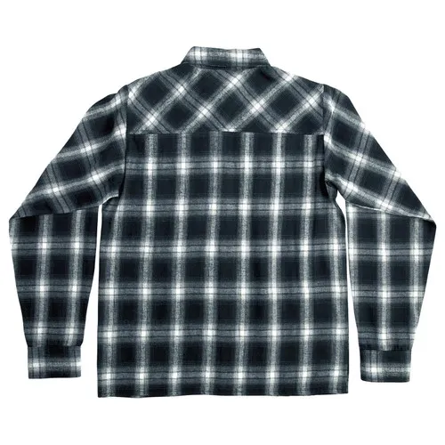 Santa Cruz Skateboards Longsleeve Shirt Stone Flannel Black/White