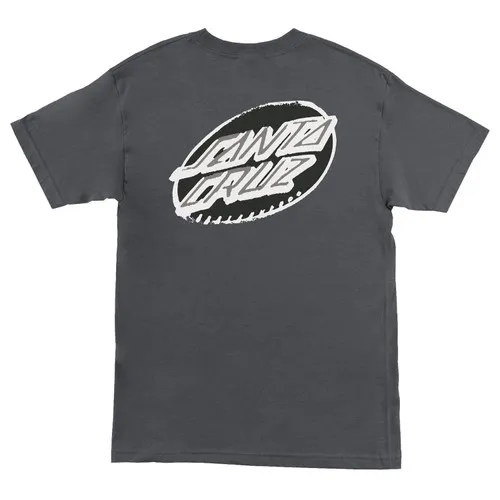 Santa Cruz Skateboards Shirt Creep Dot Charcoal