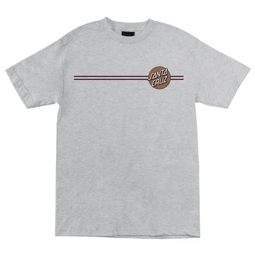 Santa Cruz Skateboards Shirt Other Dot Heather Grey/Gold