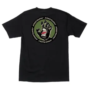 Santa Cruz Skateboards Shirt Screaming Insignia Black