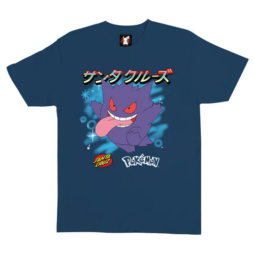 Santa Cruz Skateboards X Pokemon Shirt Ghost Type Saltwater