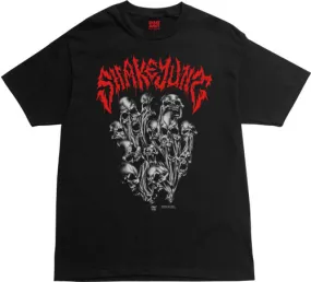 Shake Junt Skateboards Shirt Incantation Black