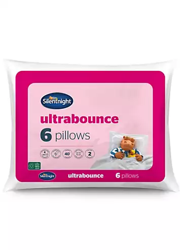 Silentnight Pack of 6 Ultrabounce Pillows | Kaleidoscope