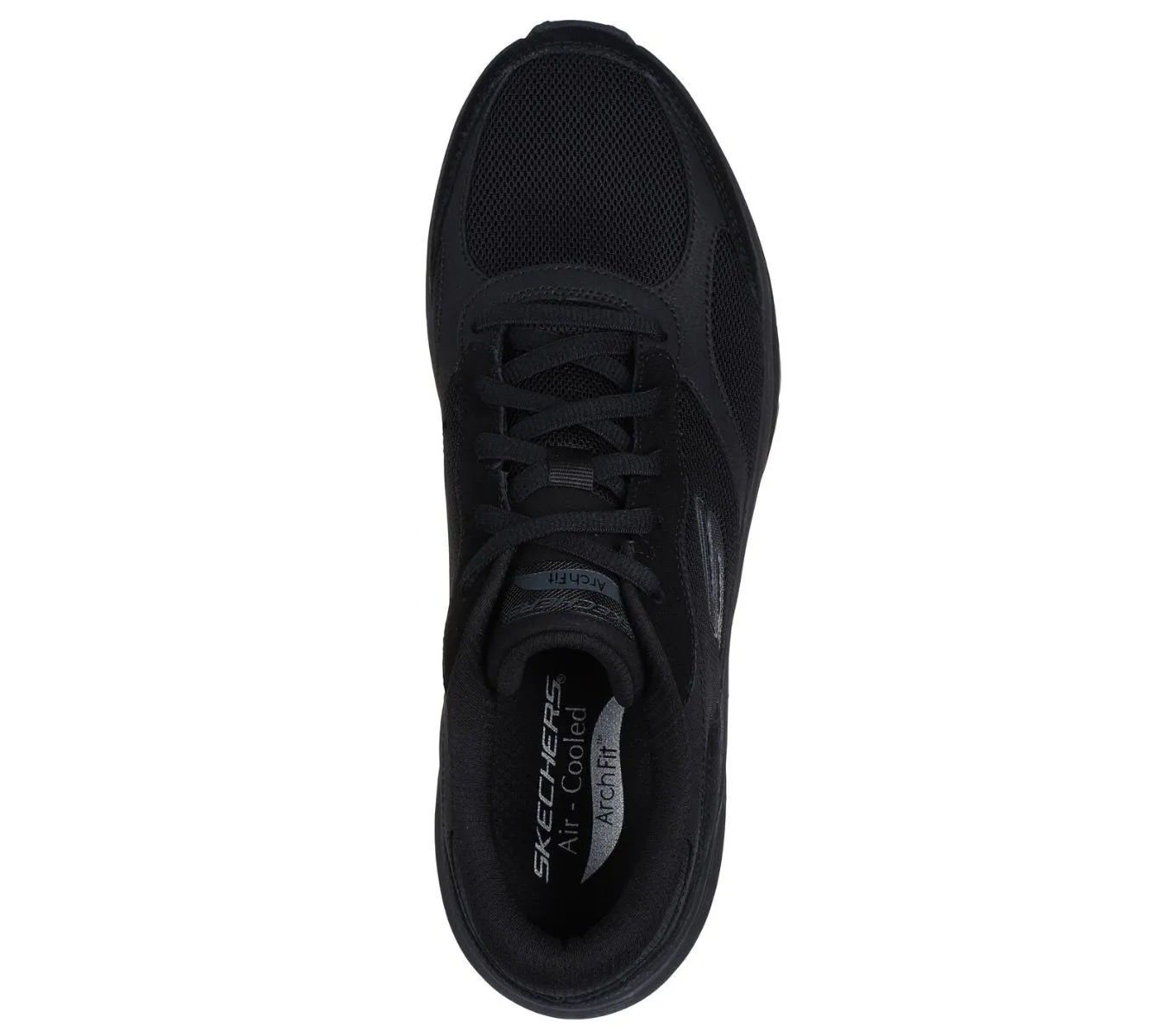 Skechers Arch Fit 2.0 The Keep Lace Up Trainers Black