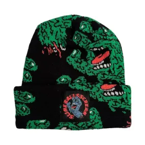 Slime Balls Skateboards Beanie Hand Black