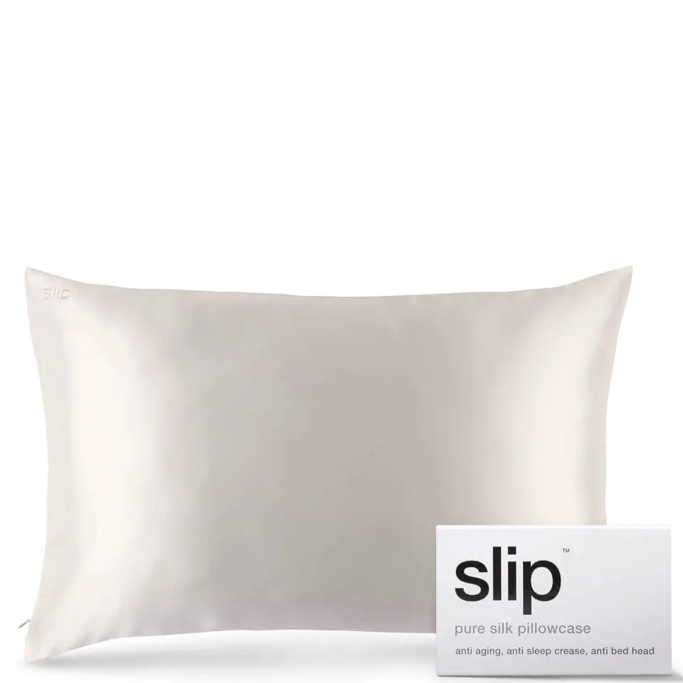 Slip Silk Pillowcase - Queen (Various Colours) - White | Coggles