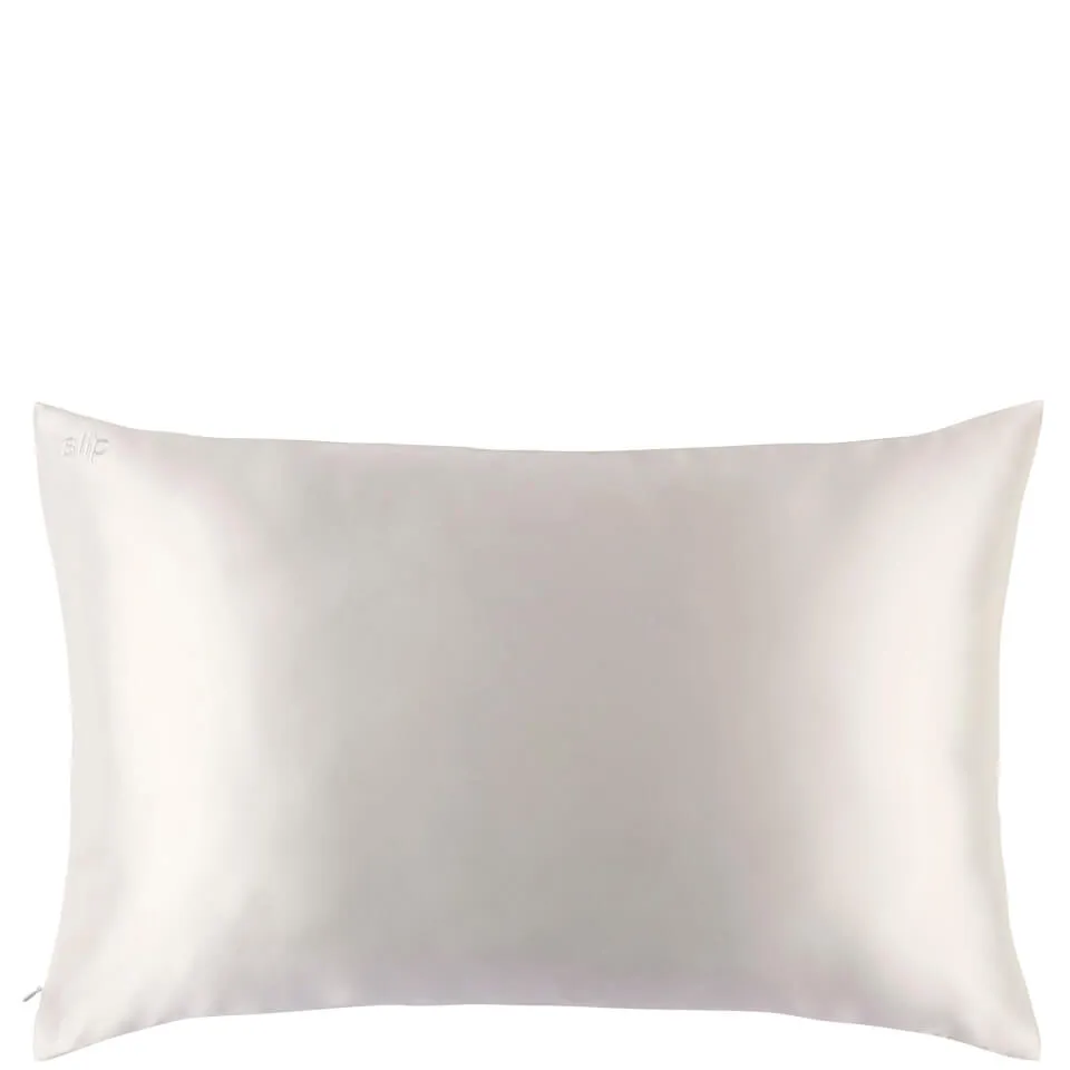 Slip Silk Pillowcase - Queen (Various Colours) - White | Coggles