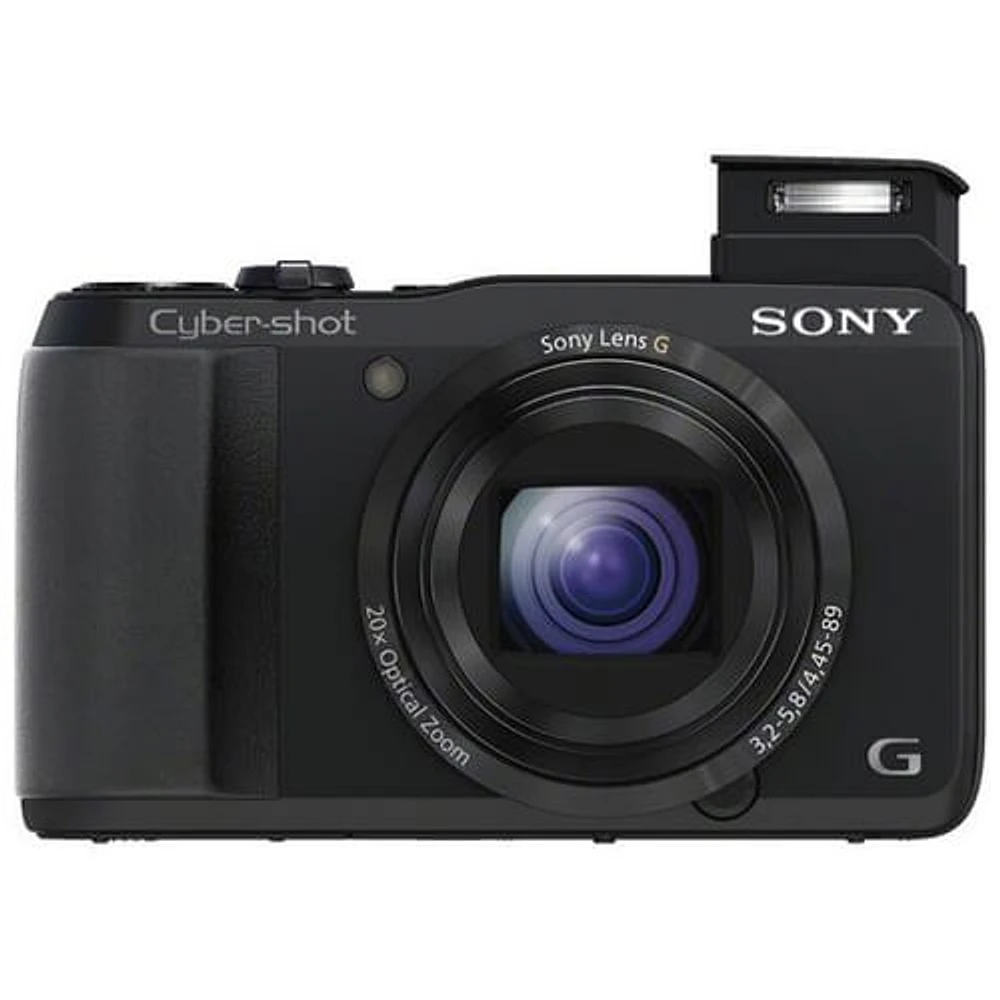 Sony DSC-HX20VB Cyber-Shot 18.2 Megapixel Digital Camera (Black) - OPEN BOX DSCHX20 | Electronic Express