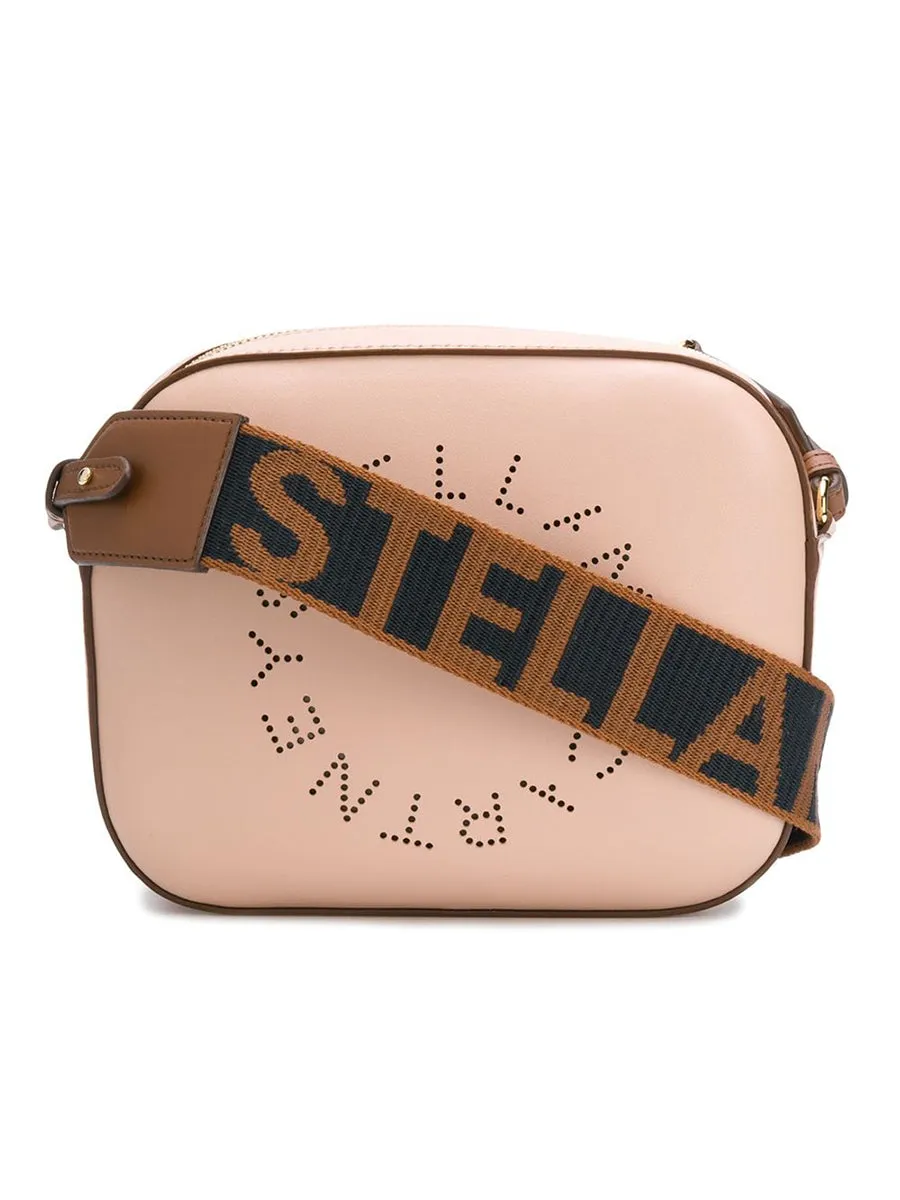 Stella Logo Mini Camera Bag in Blush