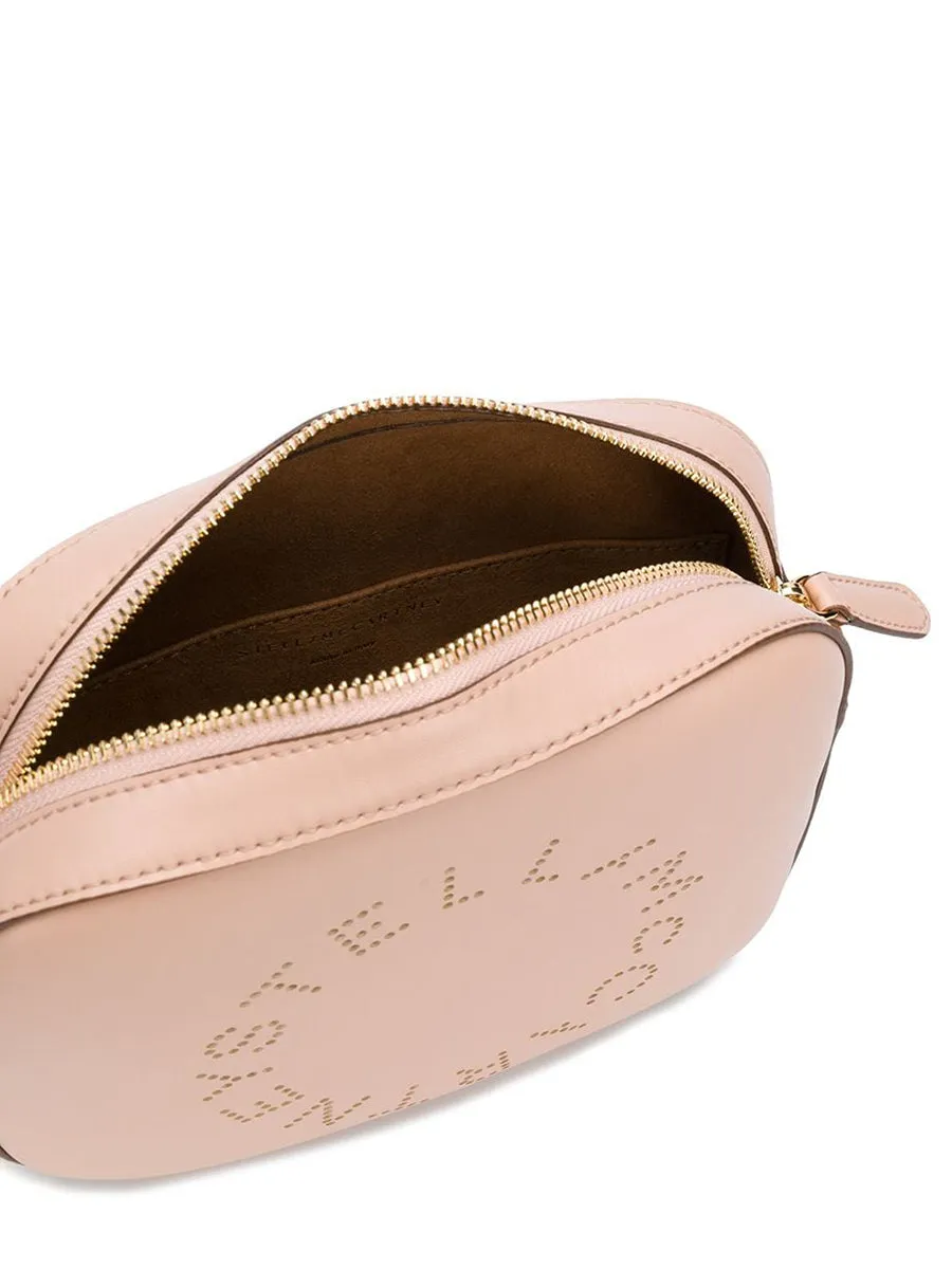 Stella Logo Mini Camera Bag in Blush