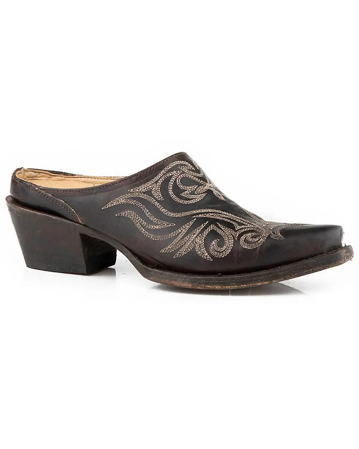 Stetson Women's Adley Western Mules - Snip Toe