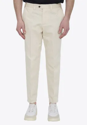 Straight-Leg Linen Pants