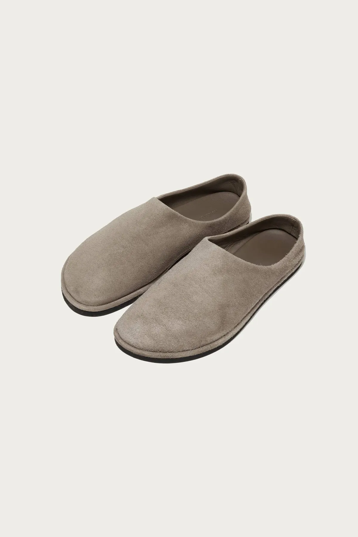 Suede Sandals - Beige Suede