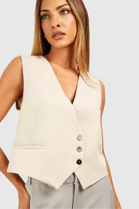 Tailored Asymmetric Vest