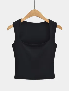 Tank Sleeveless Crop Top