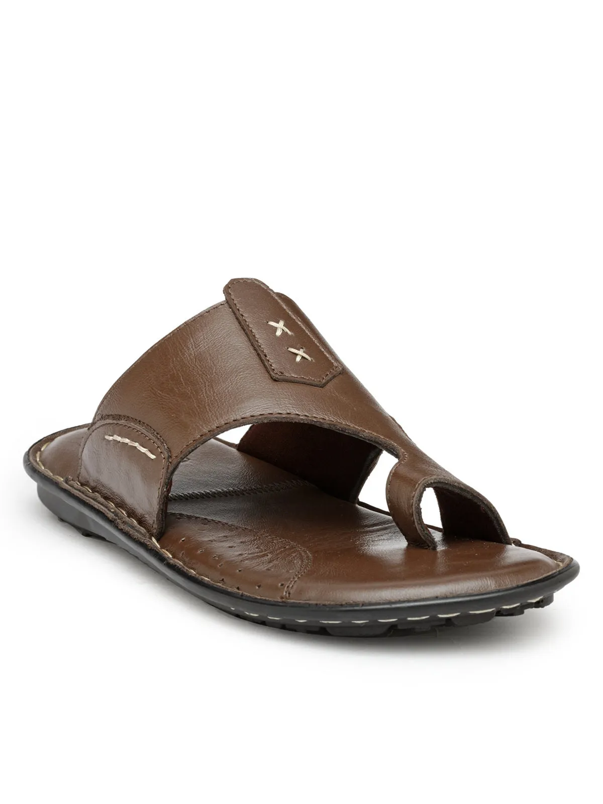 Teakwood Brown Daily Wear Sandals