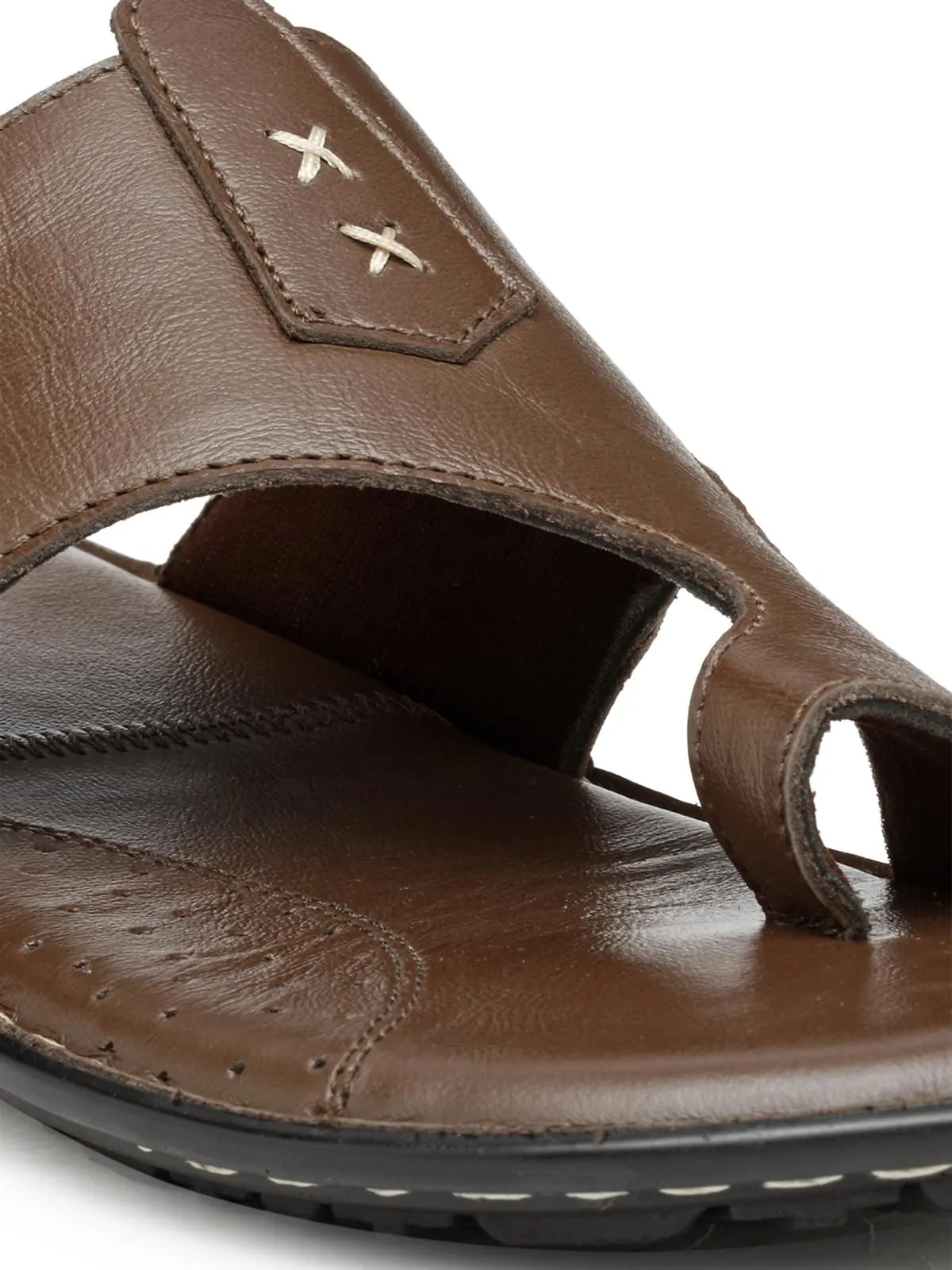 Teakwood Brown Daily Wear Sandals