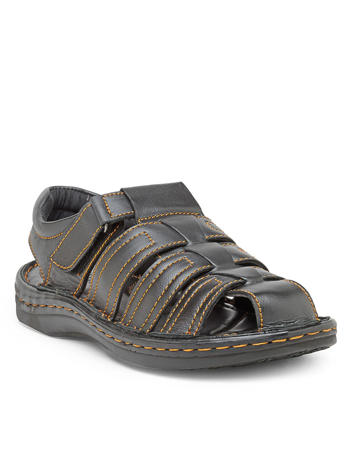 Teakwood Men's Real Leather Sandals