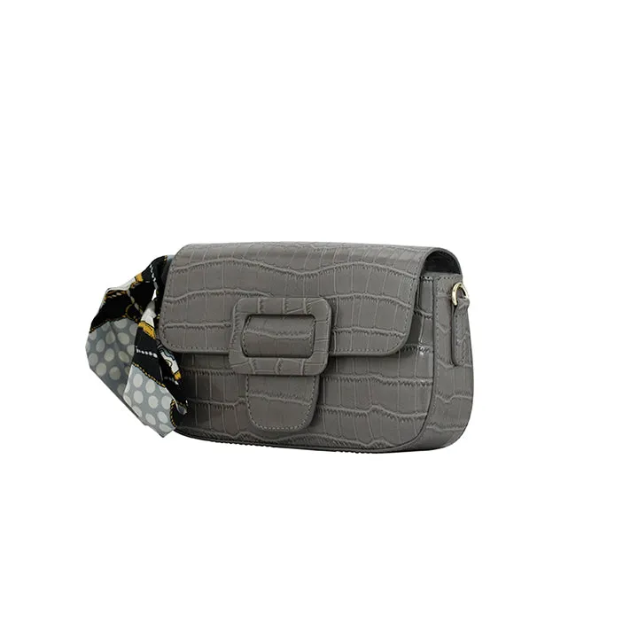 Textured Shoulder Bag, BD 48