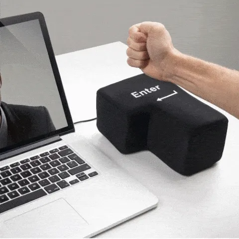 The Big Enter Key USB (pillow)