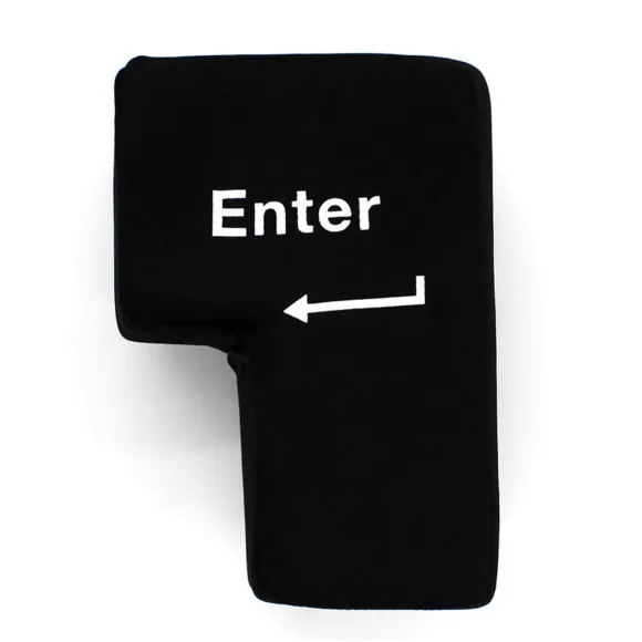 The Big Enter Key USB (pillow)