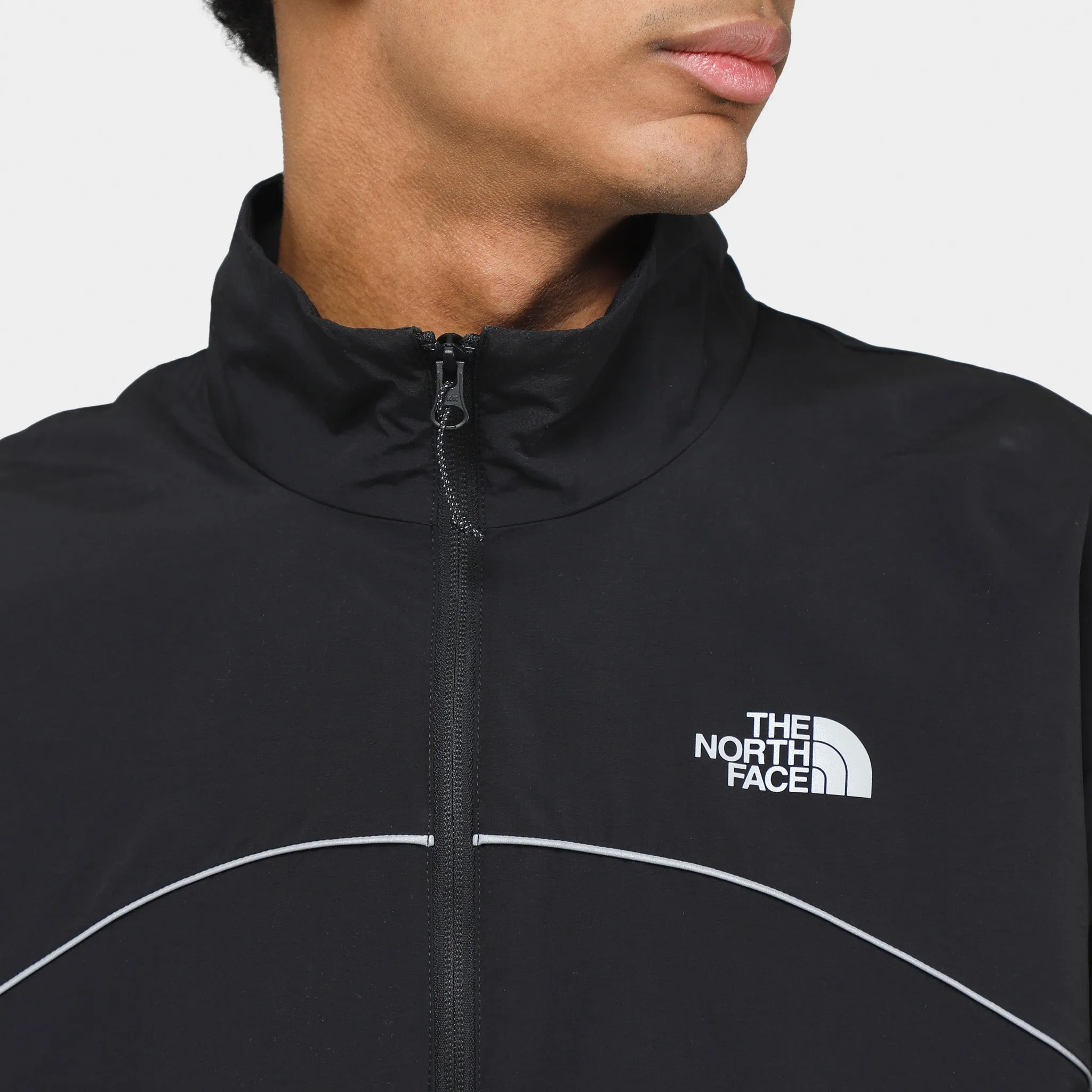 The North Face Tek Piping Wind Jacket / TNF Black