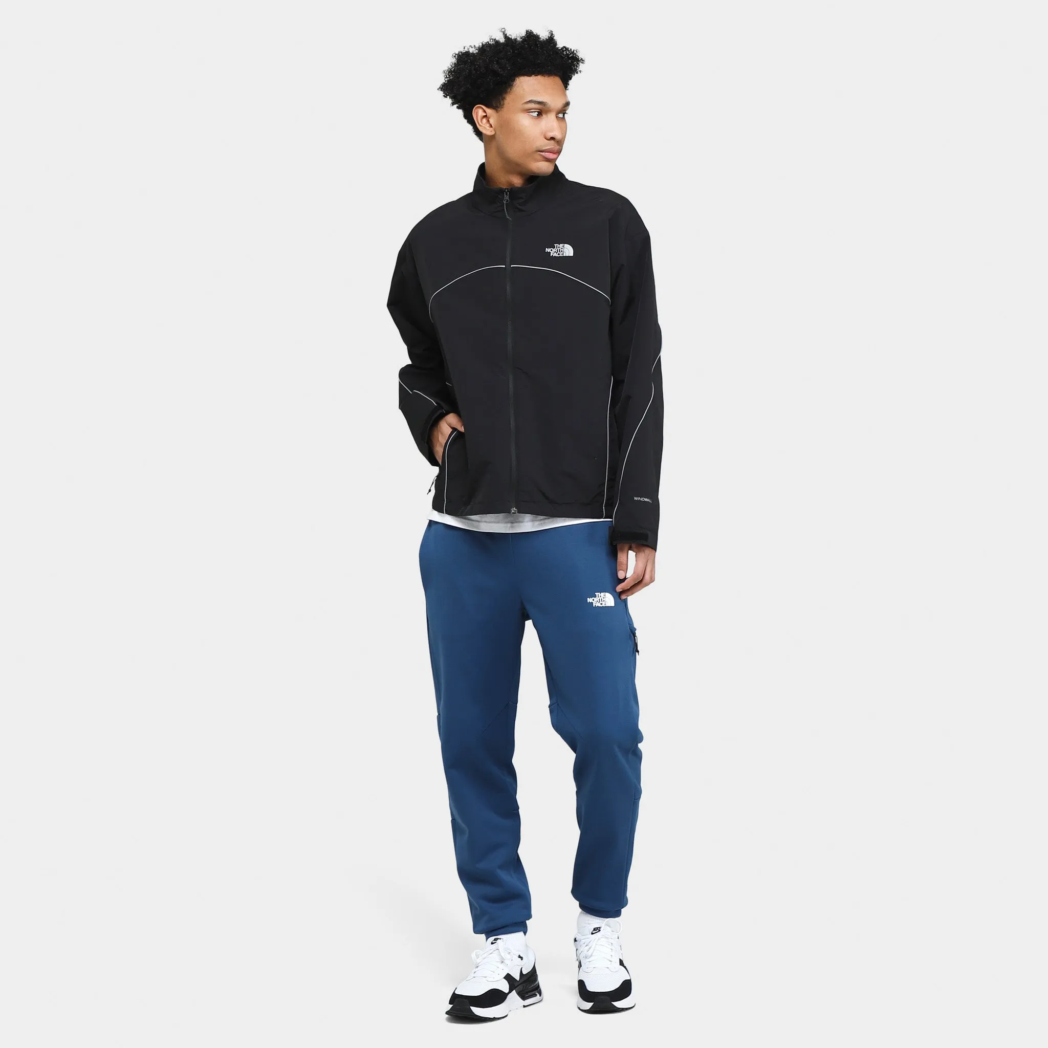 The North Face Tek Piping Wind Jacket / TNF Black