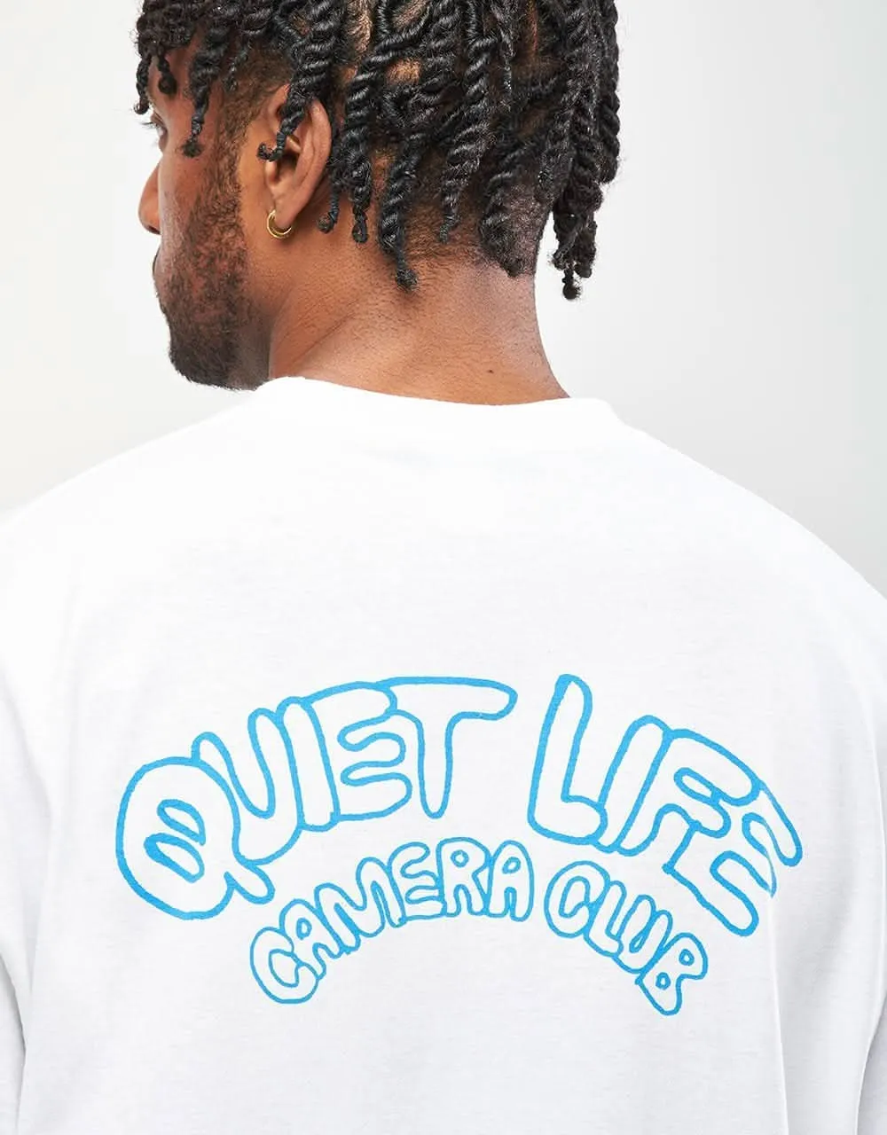 The Quiet Life Marx Camera Club Pocket T-Shirt - White