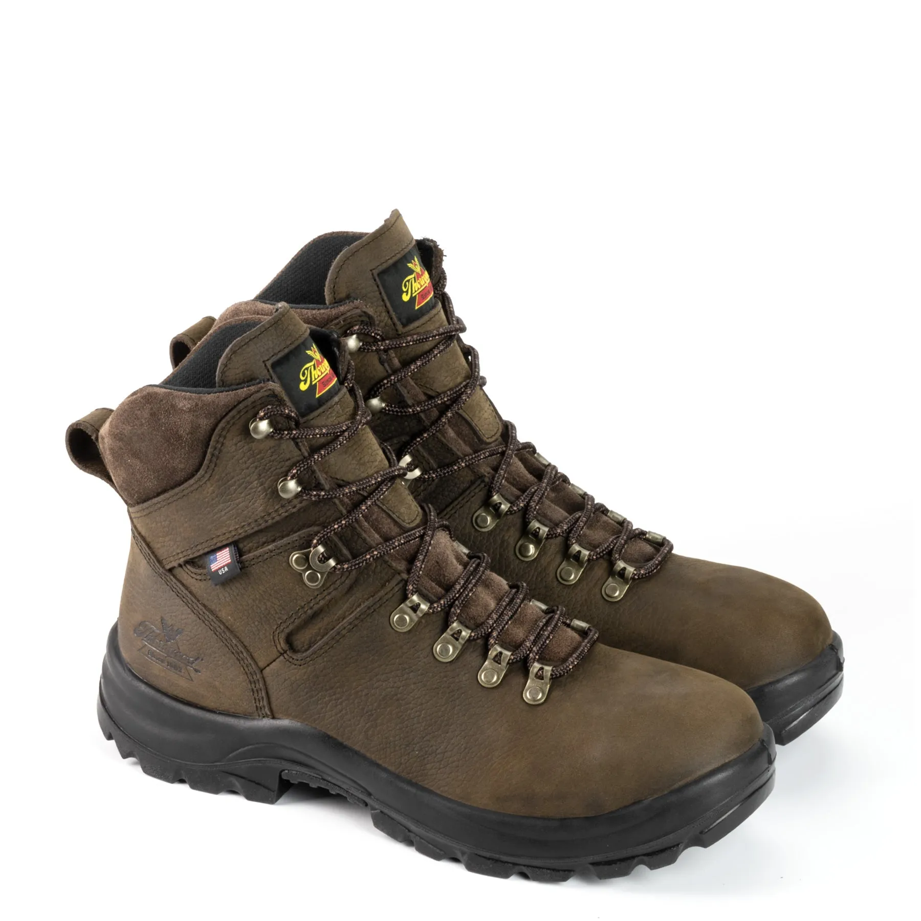 Thorogood American Union Series-Waterproof 6 Brown Work Boot 804-3365