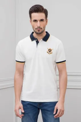 TIPPING POLO SHIRT WHITE