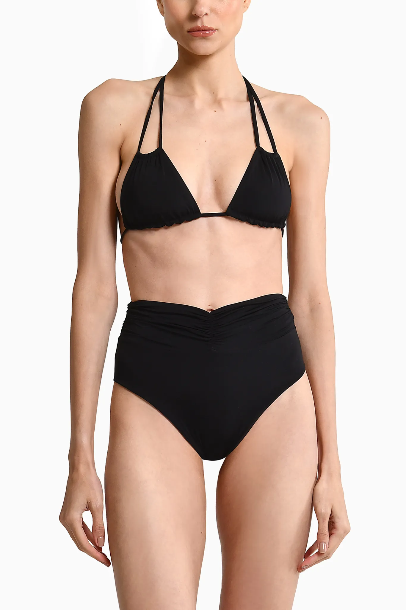 Top De Bikini Chia Black & Bottom De Bikini Andra Black