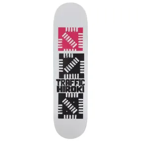 TRAFFIC SKATEBOARDS HIROKI LINOCUT SERIES DECK 8.25