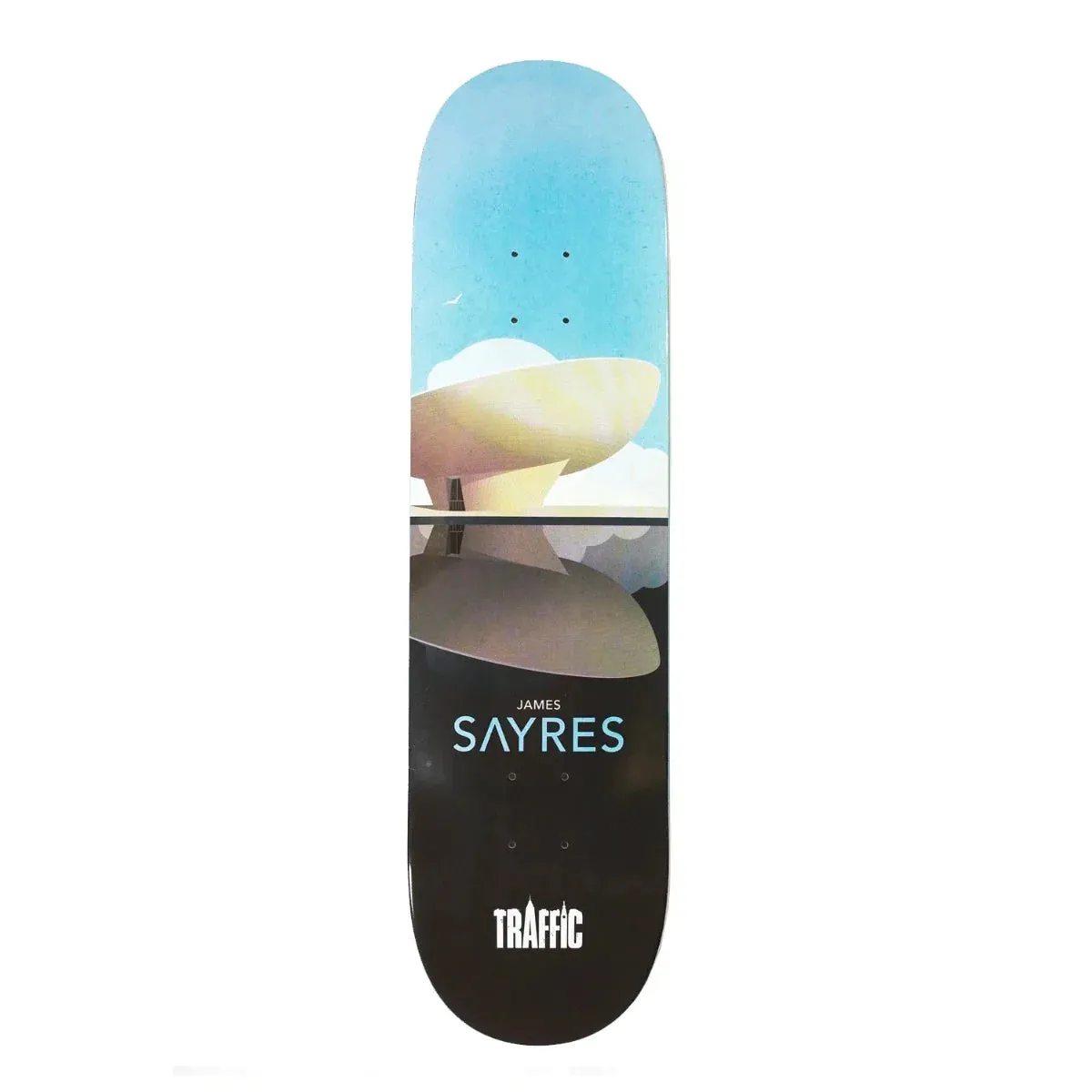 TRAFFIC SKATEBOARDS SAYERS CLOUD CITY DECK VARIANT