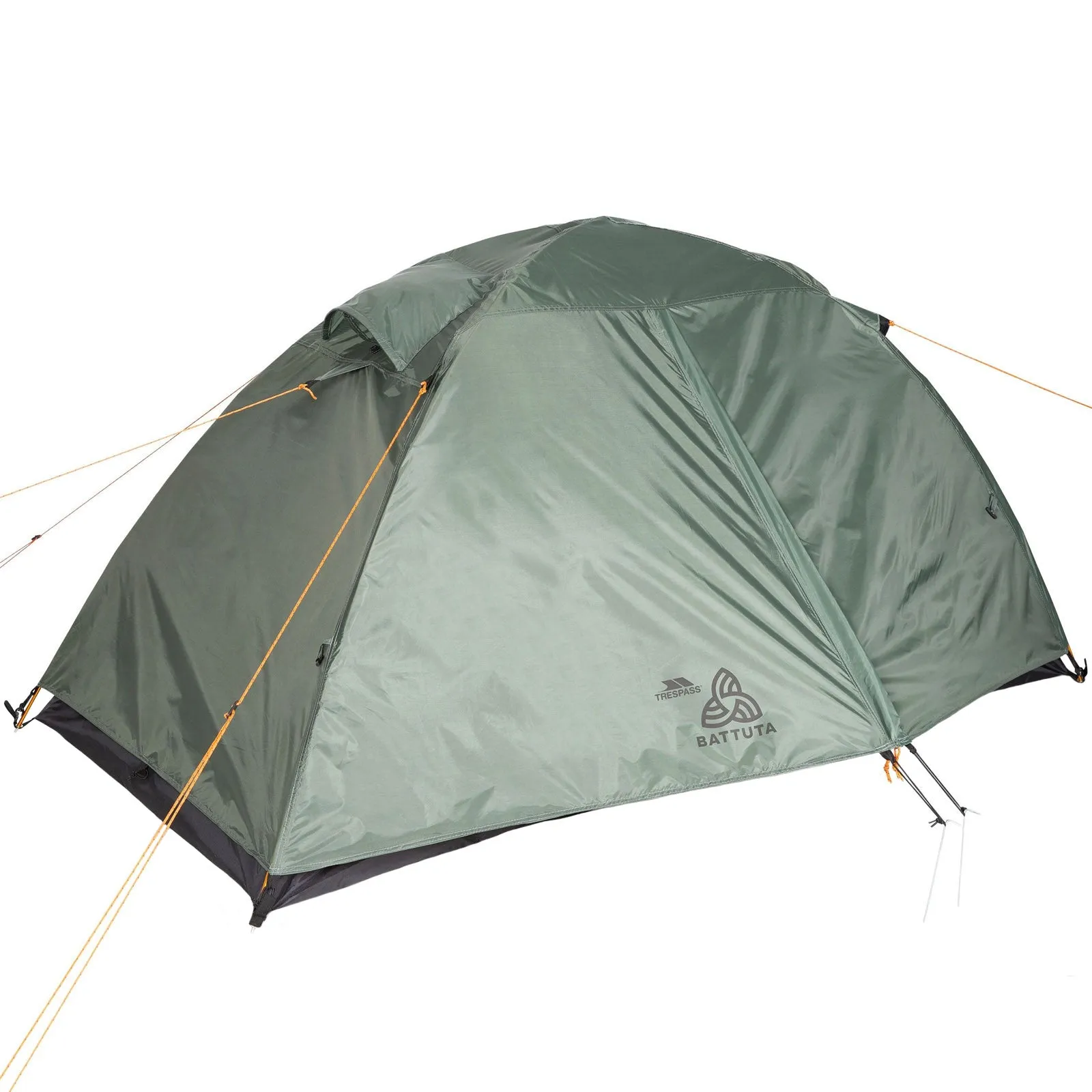 Trespass Battuta Waterproof Backpacking 2 Person Tent - Olive