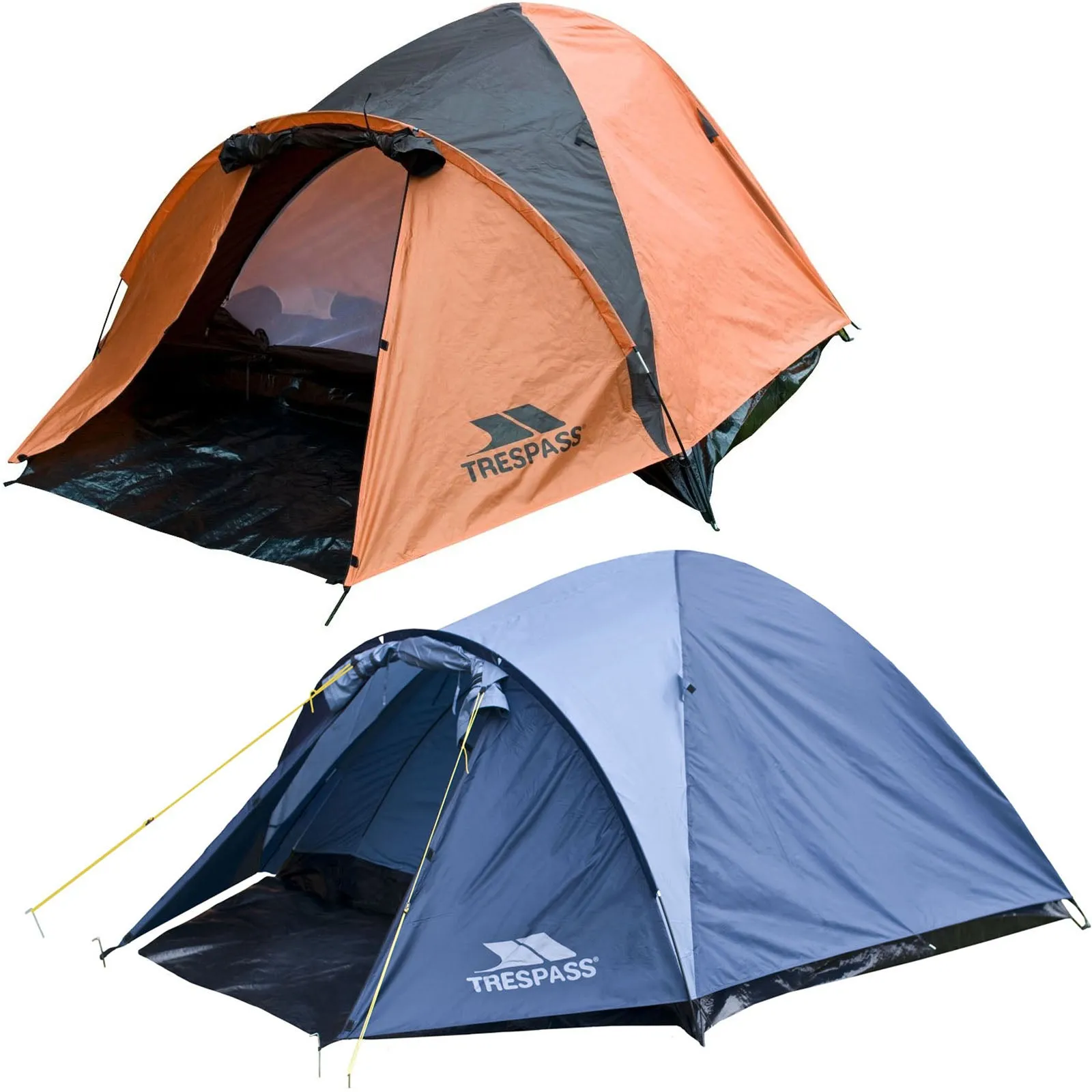 Trespass Ghabhar 4 Man Waterproof Double Skin Camping Tent