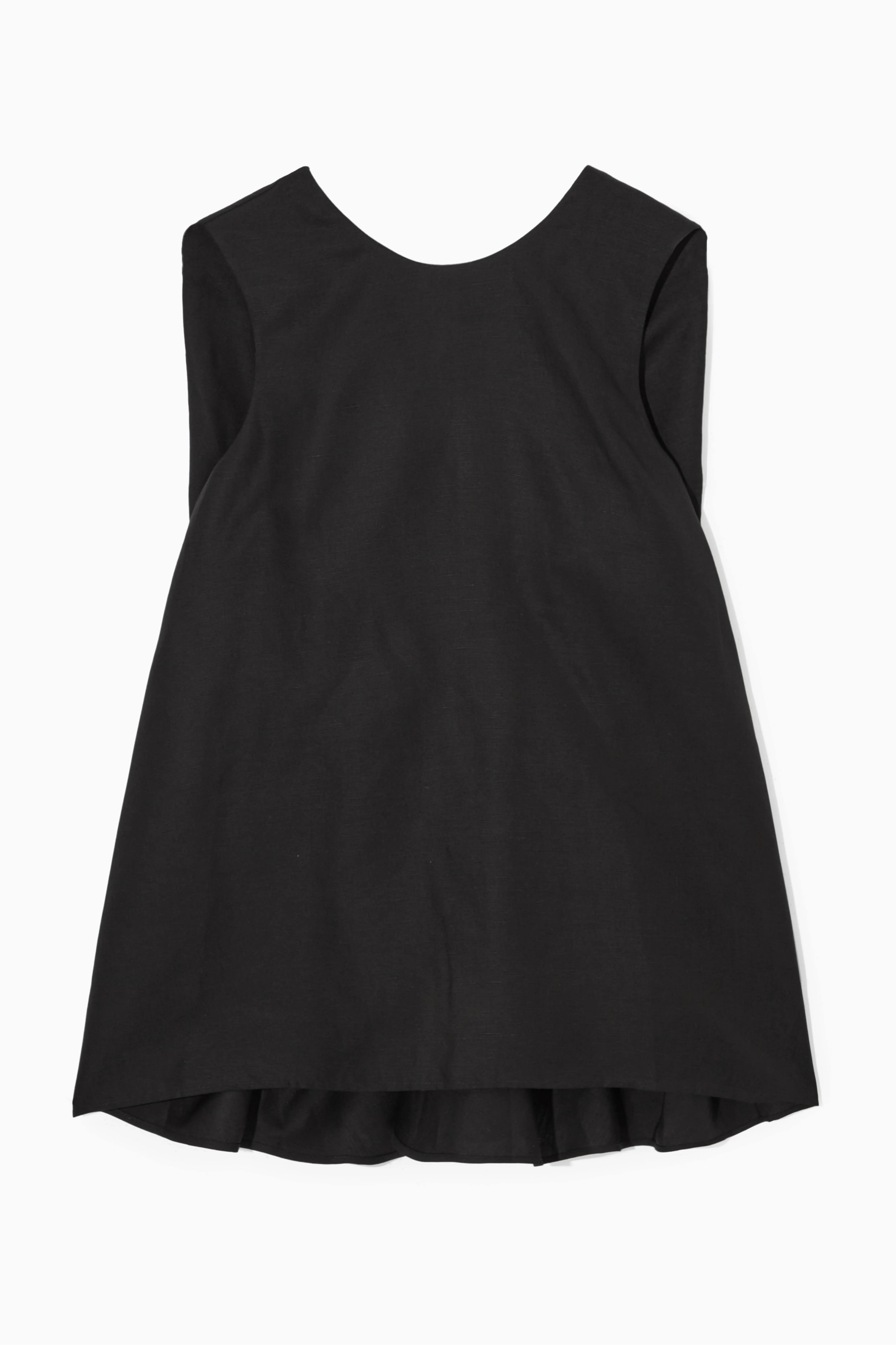 TWIST-BACK SLEEVELESS TOP - Sleeveless - Regular length - BLACK - Ladies | H&M GB