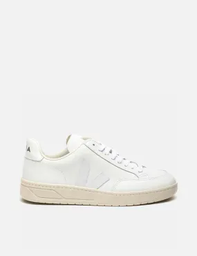 V-12 Leather Trainers - Extra White