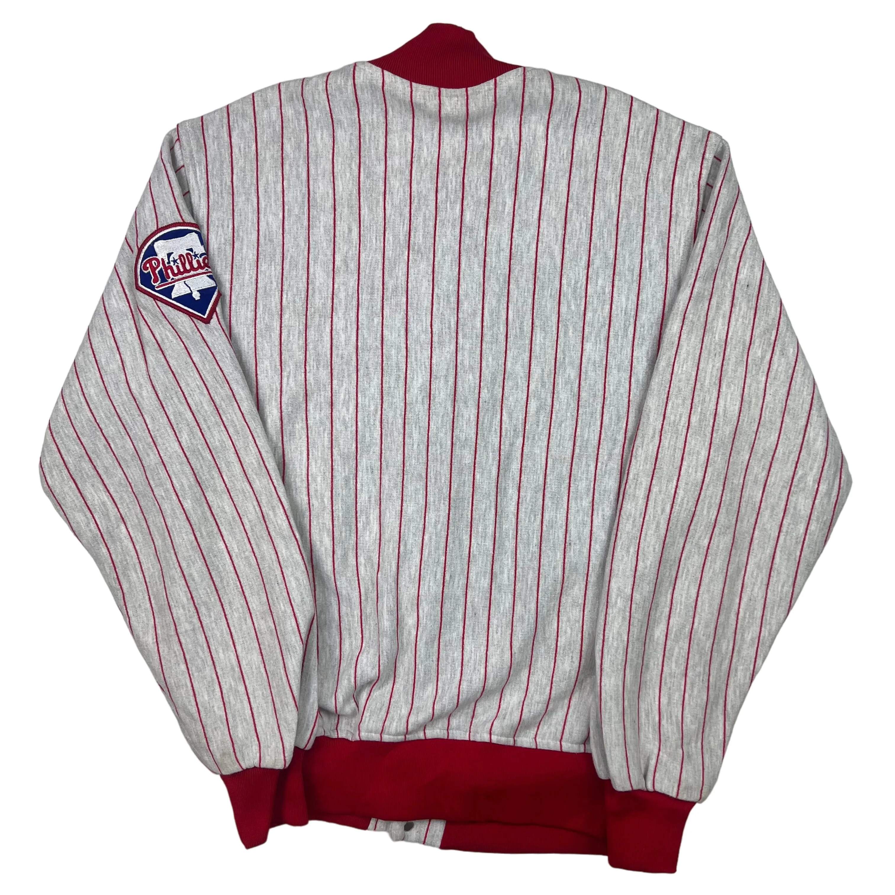 Vintage Felco MLB Philadelphia Phillies Baseball Cotton Varsity Jacket Rare