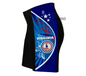 Virginia Cycling Bib Shorts and Shorts