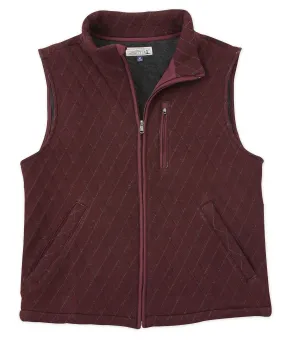 Westport Lifestyle Full Zip Quilted Knit Vest