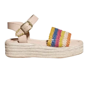 White Stuff Woven Espadrille Flatform Sandals