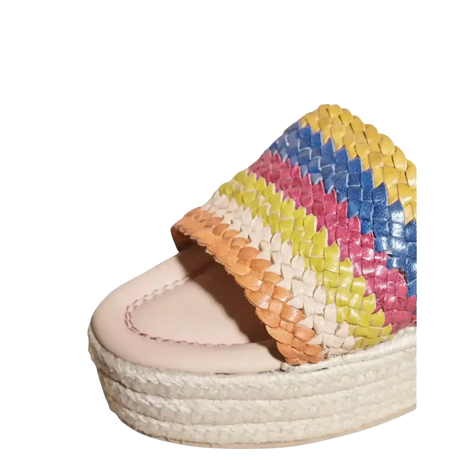 White Stuff Woven Espadrille Flatform Sandals