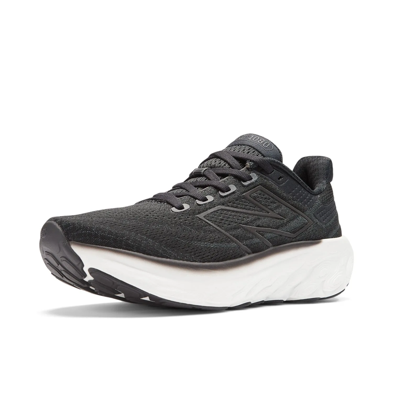 Women's New Balance Fresh Foam X 1080v13 Color: Black with White